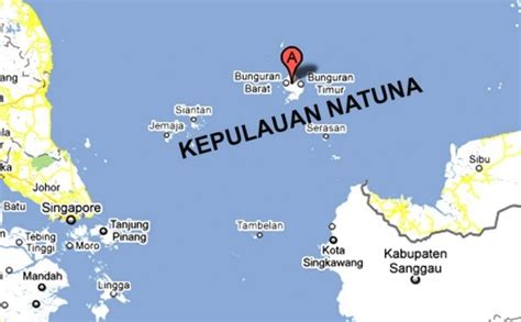 out for vacations: Natuna Island