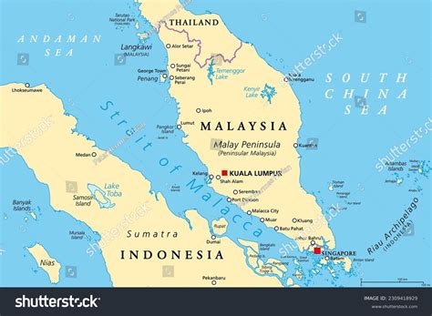 Malay Peninsula Map