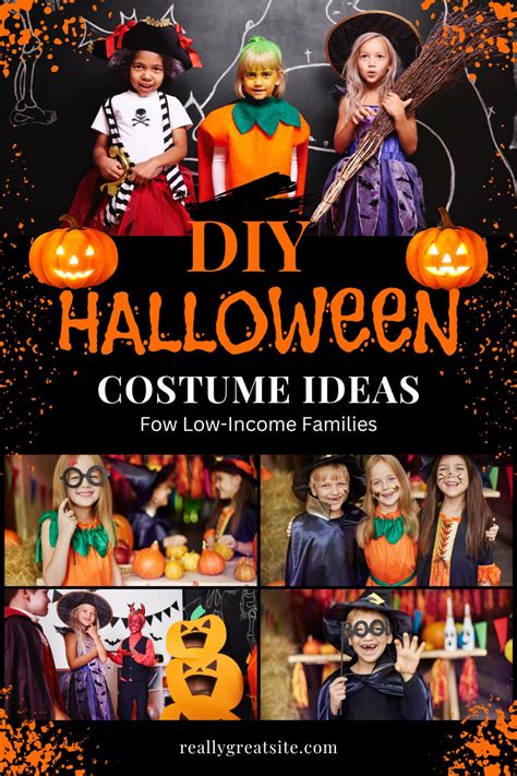 DIY Halloween Costume Ideas for Kids for Low-income Families - Etsy