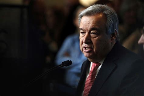 Antonio Guterres, former Prime Minister of Portugal, sworn in as 9th UN ...