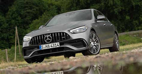 2023 Mercedes-AMG C43 First Drive Review: Electrified Turbo Feels Like Magic - CNET