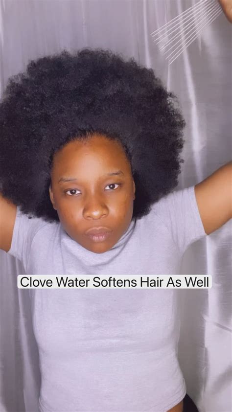 Clove Water for more a hair Growth | Natural hair updo, Natural hair styles, Natural hair bride