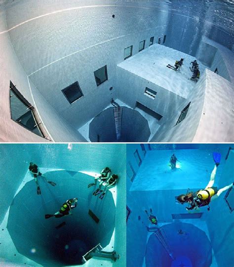 Nemo 33 is the deepest indoor swimming pool in the world.The pool is ...