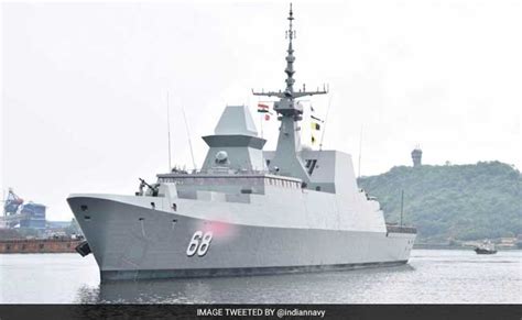 Singapore Navy Ship Reaches Vishakhapatnam For Joint Exercise