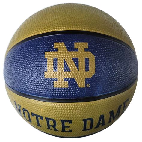 Notre Dame Fighting Irish Mini Rubber Basketball - Alt