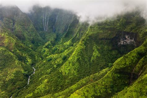 Wai'ale'ale aerial | An aerial view of the waterfalls in Kau… | Flickr