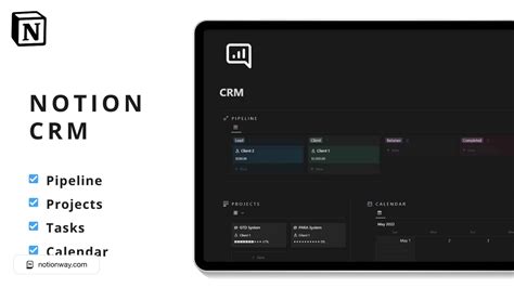 Notion Template Crm