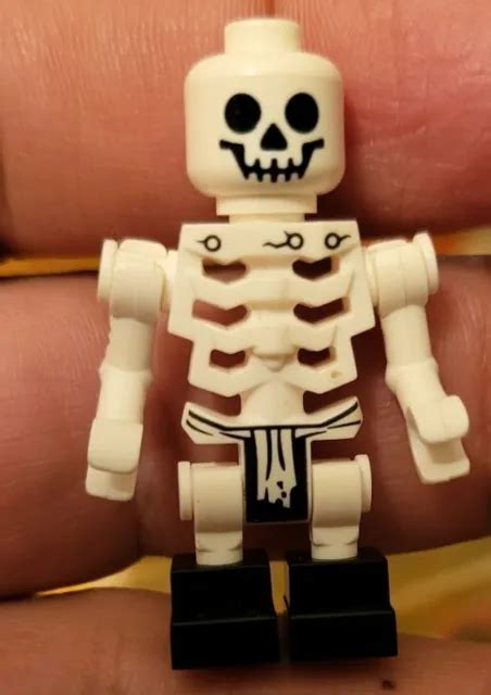 LEGO MINIFIGURE BONEZAI njo008 Ninjago Skeleton Army Skulkin wrong head C16-3 $7.35 - PicClick