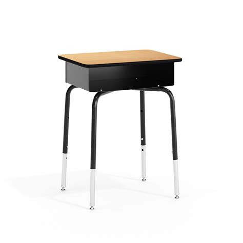 Flash Furniture Student Desk with Open Front Metal Book Box | Walmart ...