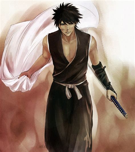 Shiba Kaien from BLEACH by ameij on DeviantArt