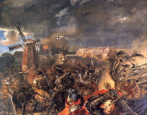 Battle of Grunwald (detail) - Jan Matejko - WikiArt.org - encyclopedia ...