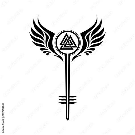 Odin Symbol, Viking Tattoo Symbol, Viking Tattoo Sleeve, Rune Tattoo ...