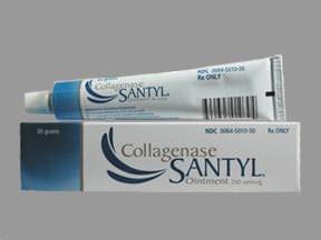 Santyl topical Drug information on Uses, Side Effects, Interactions, and User Reviews on RxList