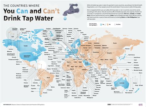 You can drink the tap water in these 50 countries — maybe - Big Think