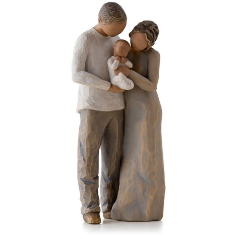 Willow Tree® We Are Three New Family Baby Figurine - Figurines - Hallmark