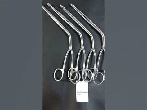 Magill forceps all sizes available. Quality according to the ISO and CE ...