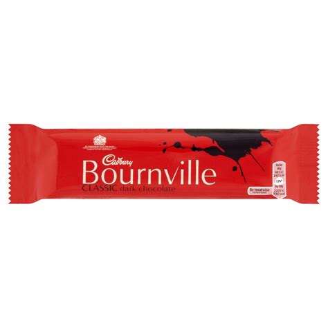 Cadbury Bournville Classic Dark Chocolate Bar 45g (pack of 36 ...