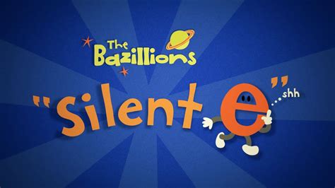 "Silent e" by The Bazillions - YouTube