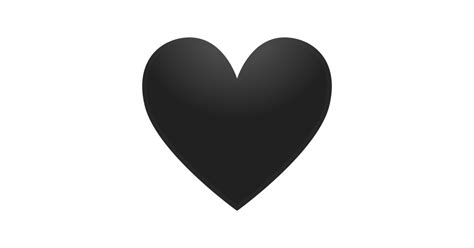 🖤 Corazón Negro Emoji