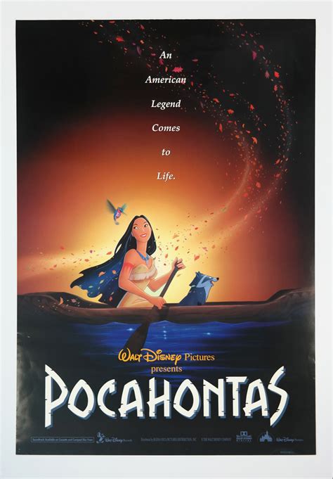 Pocahontas One Sheet Poster - ID: augpocahontas19038 | Van Eaton Galleries