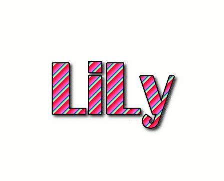 Lily Name Logo - LogoDix