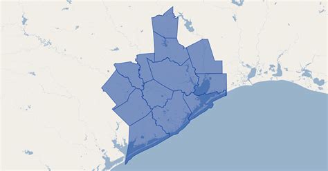 Pearland, Texas County Lines - Texas | GIS Map Data | City of Pearland ...