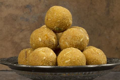 Besan Laddu stock image. Image of background, food, cholesterol - 104182203