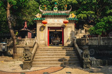 A ma temple is a temple to the Chinese sea goddess Mazu, in Macau ...