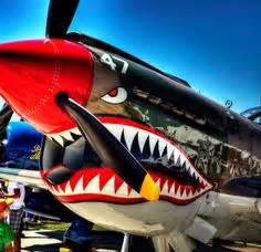 Sharks | Aircraft art, Nose art, Aircraft painting