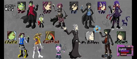 Invader ZIM Cast Sheet 1 by GrimzyRaider on DeviantArt