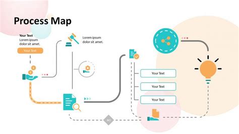 Playful Process Map Template | Free PowerPoint Template