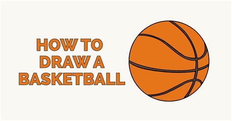 How to Draw a Basketball - Really Easy Drawing Tutorial