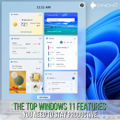 The Top Windows 11 Features You Need to Stay Productive - Managed IT Blog