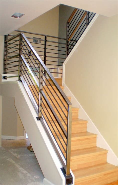 Escaleras modernas de interior - cómo elegir las barandillas correctas ...