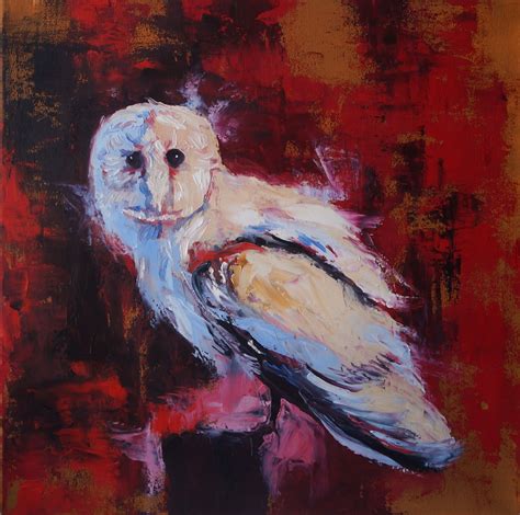 Owl Original Painting art on canvas Owl Painting Home Decor Abstract Painting Owl Wall Art Bird ...