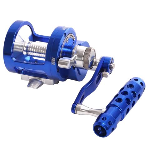 SALTWATER JIGGING DEEP SEA BOAT TROLLING BIG GAME FISHING REEL CONVENTIONAL REEL CNC MACHINED 2 ...