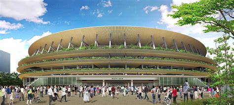 Tokyo Olympic Stadium 2020 / Kengo Kuma | ArchEyes