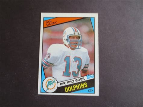 Lot Detail - 1984 Topps Dan Marino Rookie football card in beautiful ...