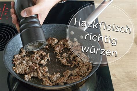 Hackfleisch würzen und richtig anbraten - eat.de