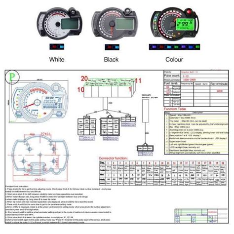 Tachometer Wiring Diagram For Motorcycle