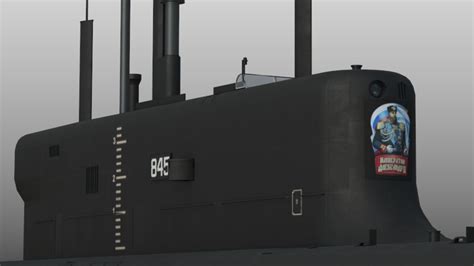 Project 955A Borei A class submarine 3D model | CGTrader