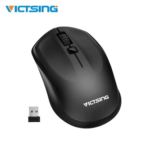 VicTsing 2.4G Wireless Mouse Adjustable DPI Gaming Mouse Large Full ...