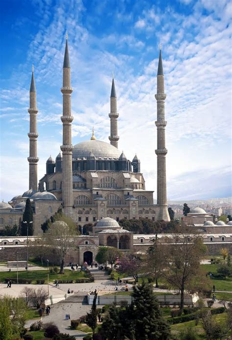 Selimiye Mosque stock photo. Image of tomb, culture, minaret - 14739402