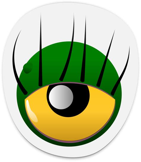 Monster eye sticker 2 Clipart, vector clip art online, royalty ... - ClipArt Best - ClipArt Best