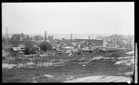 Houses and fields at W. 115th Street and Amsterdam Avenue ...