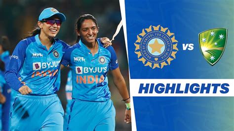 Watch 2022 - India Women Vs Australia Women - 2nd T20I - Highlights Video Online(HD) On JioCinema