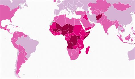 Global Fertility and Infertility Map