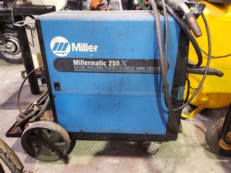 MILLER MILLERMATIC 250 CV-DC WELDER KJ119286 - Able Auctions