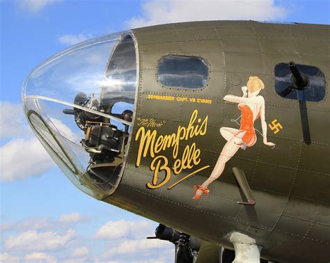 Memphis Belle Nose Art Photograph by Robert J Bourke | Pixels