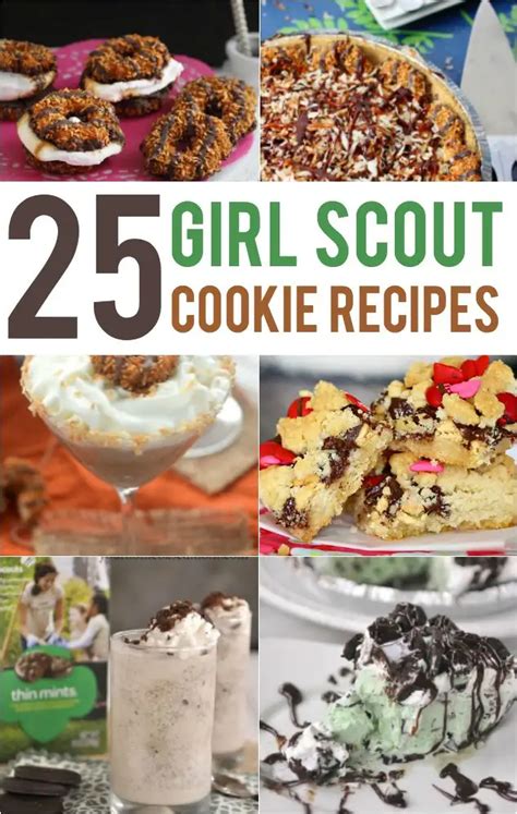 Recipes using Girl Scout Cookies - Reasons To Skip The Housework